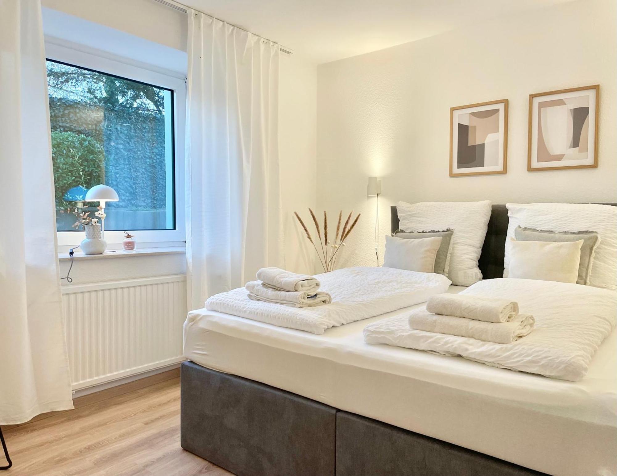 Stadt-Oase - Kostenlos Parken, Ruhig, Kliniken, Gop, Bali-Therme, Boxspringbett Bad Oeynhausen Dış mekan fotoğraf